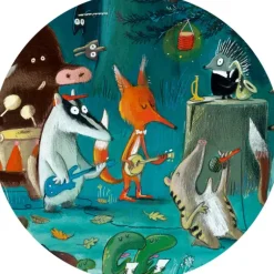 Djeco - Puzzle Observation 35pcs - The Orchestra