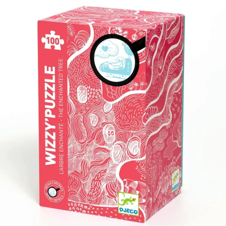Djeco - Puzzle Wizzy 100pcs - The Enchanted Tree Wizzy
