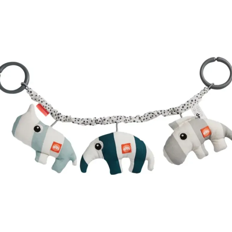 Done By Deer - Pram Toy Deer Friends - Blue