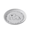 Done By Deer - Yummy Plate Happy Dots - Grey