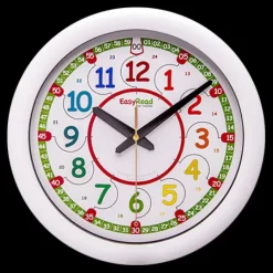Easy Read - Wall Clock - 24hr - Rainbow