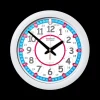Easy Read - Wall Clock - 24hr - Red/Blue