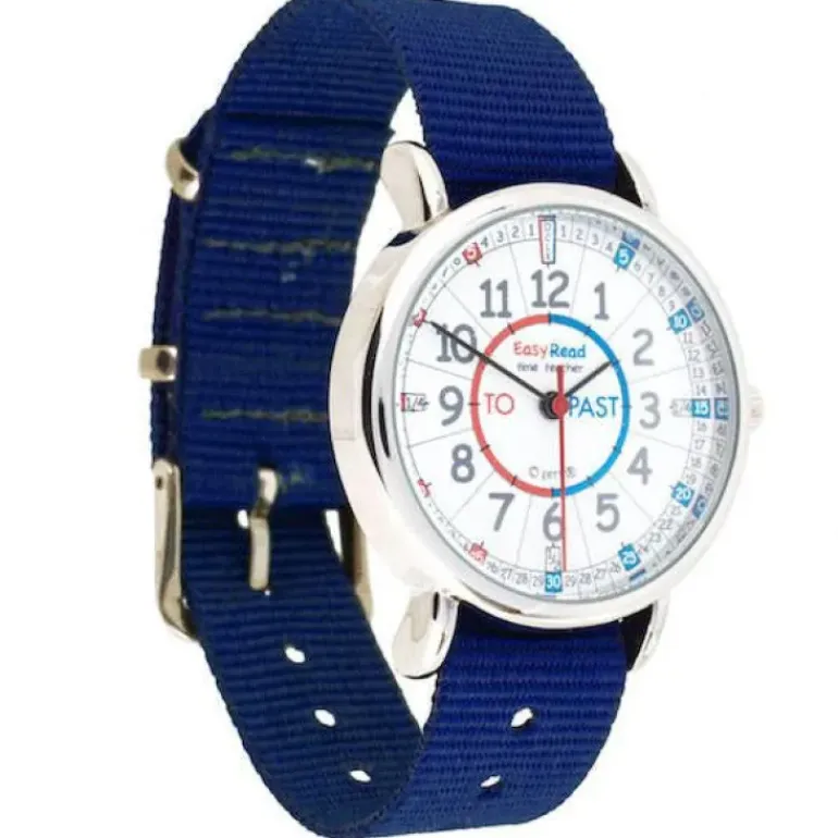 Easy Read - Watches - Past/To - Red/Blue Face