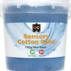 EC - Sensory Cotton Sand 700G Tub Blue
