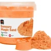 EC - Sensory Magic Sand 1Kg Tub Orange