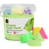 EC - Sensory Magic Sand With Moulds 600G Tub Green