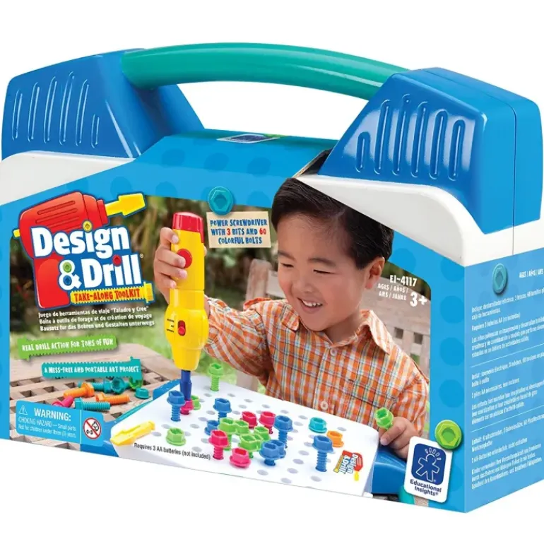 Educational Insights - Design & Drill Take-Along Toolkit