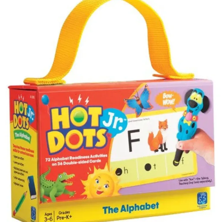 Educational Insights - Hot Dots Jr - Card Set The Alphabet