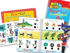 Educational Insights - Hot Dots Jr - Pete The Cat I Love Preschool - Level 1