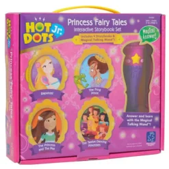 Educational Insights - Hot Dots Jr - Princess Fairy Tales Interactive Storybook Set