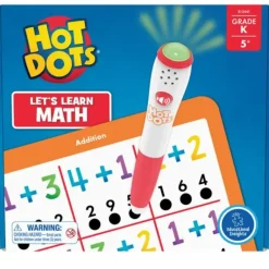 Educational Insights - Hot Dots - Lets Learn Math Workbook - Kindergarten