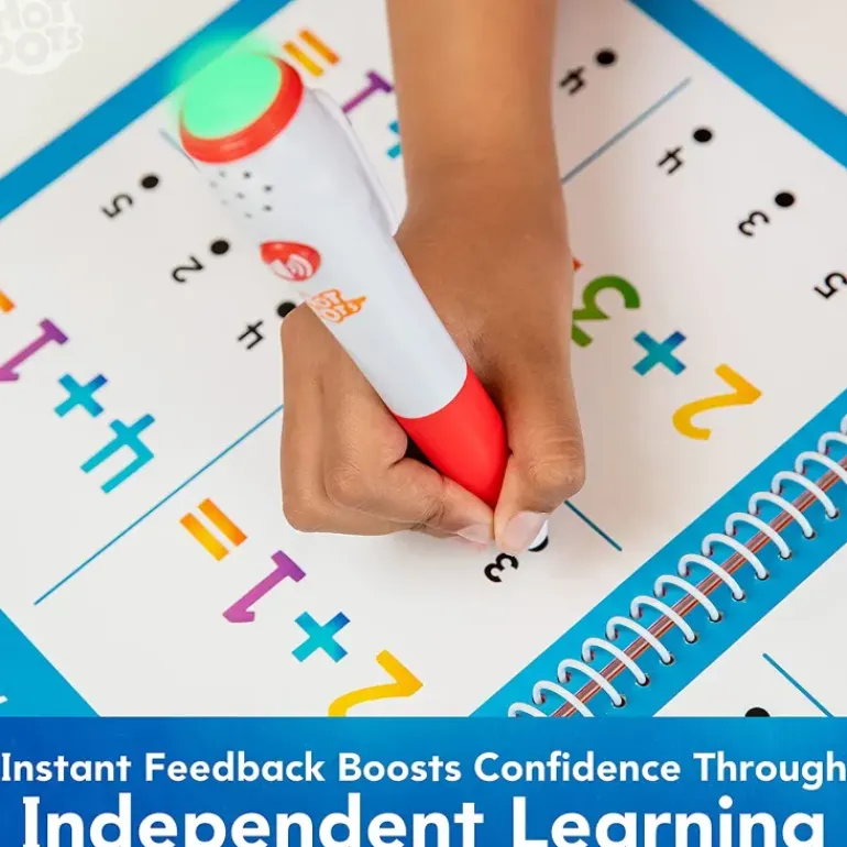 Educational Insights - Hot Dots - Lets Learn Math Workbook - Kindergarten