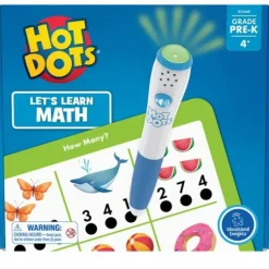 Educational Insights - Hot Dots - Lets Learn Math Workbook - Pre K