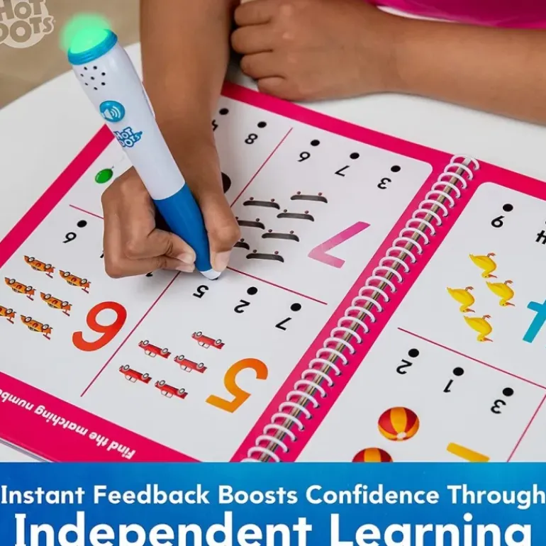 Educational Insights - Hot Dots - Lets Learn Math Workbook - Pre K