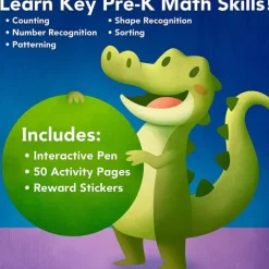 Educational Insights - Hot Dots - Lets Learn Math Workbook - Pre K