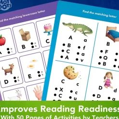 Educational Insights - Hot Dots - Lets Learn Reading Workbook - Pre K
