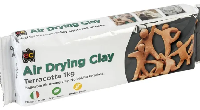 Edvantage - Air Dry Clay 1kg - Terracotta