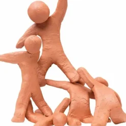 Edvantage - Air Dry Clay 1kg - Terracotta