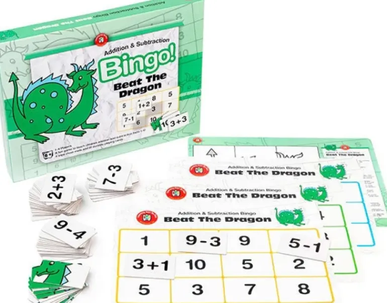 Edvantage - Beat the Dragon Bingo (Addition & Substraction)