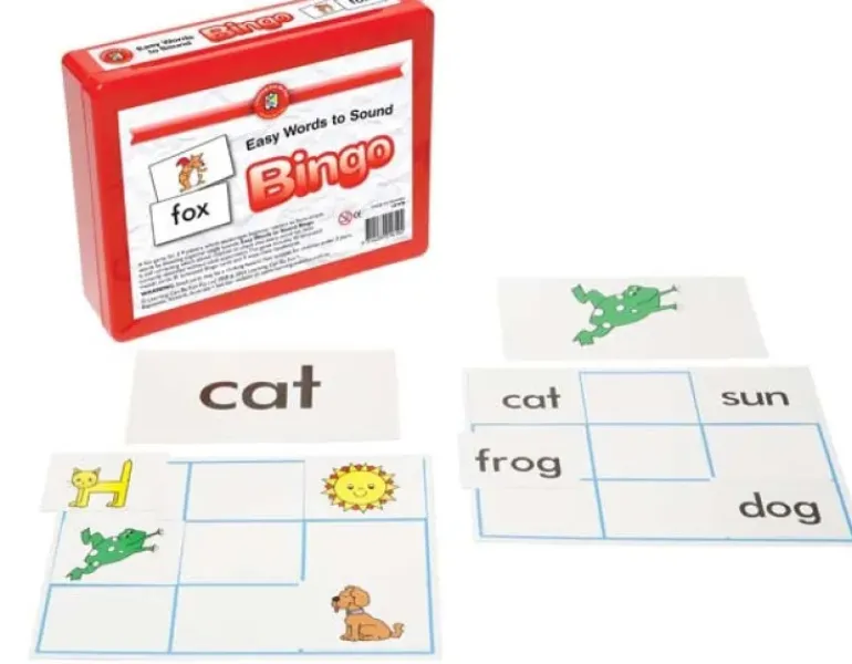 Edvantage - Bingo - Easy Words to Sound