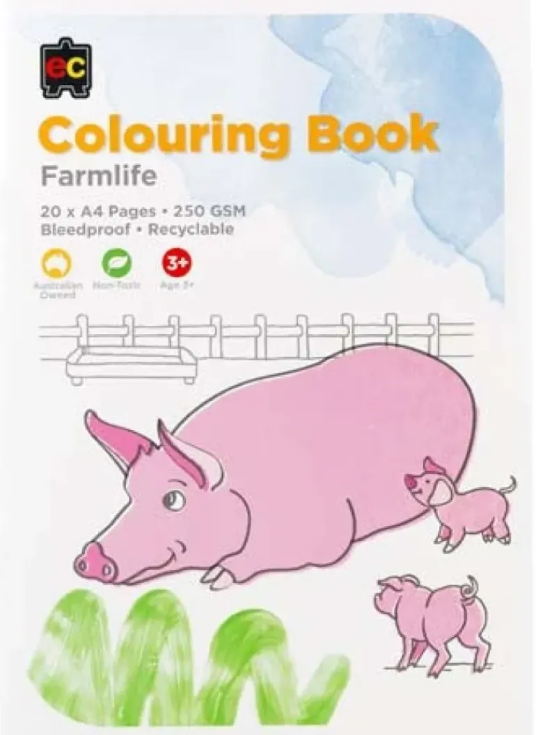 Edvantage - Colouring Book - Farmlife