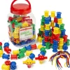 Edvantage - Cotton Reels Jar of 80