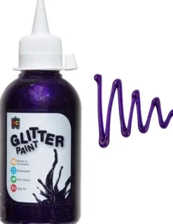 Edvantage - Glitter Paints 250ml - Fairy Purple