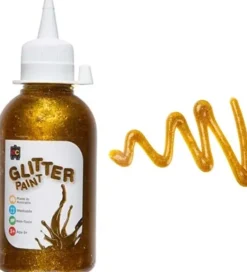Edvantage - Glitter Paints 250ml - Gold