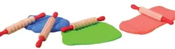 Edvantage - Mini Pattern Rolling Pins Set of 6