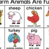 Edvantage - Placemat - Farm Animals are Fun