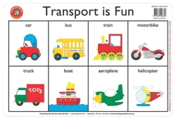 Edvantage - Placemat - Transport is Fun