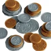 Edvantage - Plastic Play Coins in Bag (106pcs)