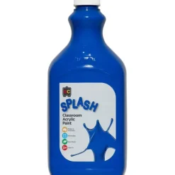 Edvantage - Splash Classroom Acrylic Paint 2Ltr - Jelly Belly Blue