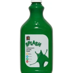 Edvantage - Splash Classroom Acrylic Paint 2Ltr - Martian Green