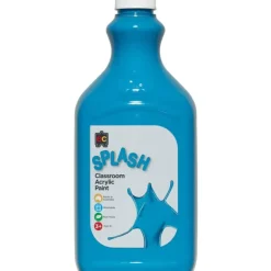Edvantage - Splash Classroom Acrylic Paint 2Ltr - Peppermint Turquiose