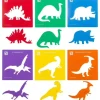 Edvantage - Stencil Sets - Dinosaurs