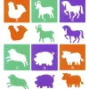 Edvantage - Stencil Sets - Farm Yard
