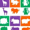 Edvantage - Stencil Sets - Jungle Animals