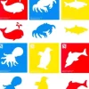 Edvantage - Stencil Sets - Sea Life