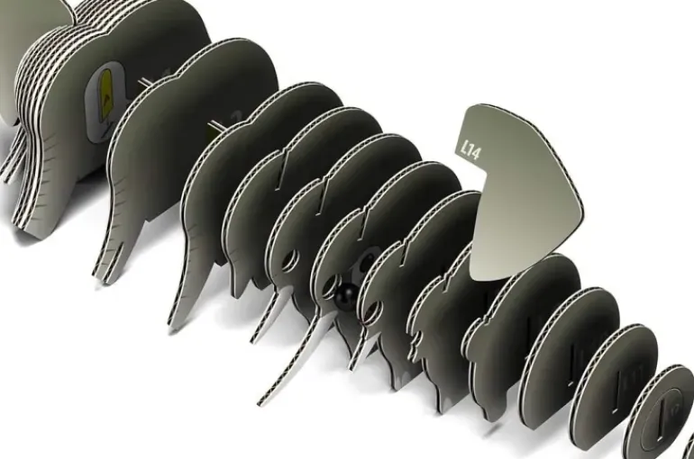 EUGY - Elephant 3D Puzzle