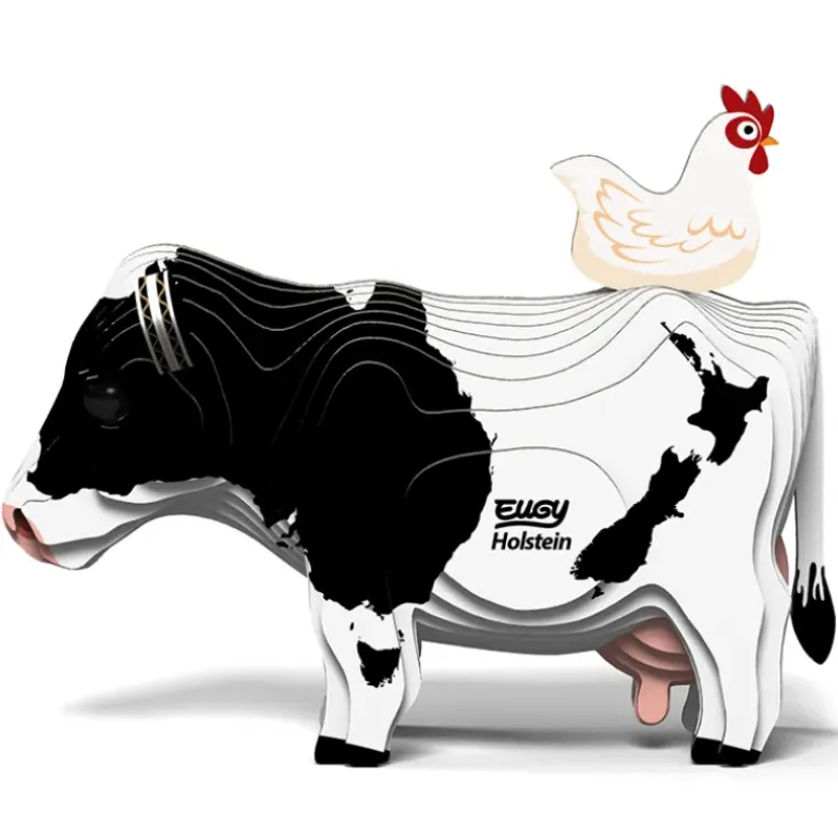EUGY - Holstein Friesian Cow 3D Puzzle