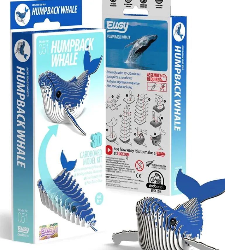 EUGY - Humpback Whale 3D Puzzle