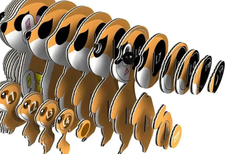 EUGY - Meerkat 3D Puzzle