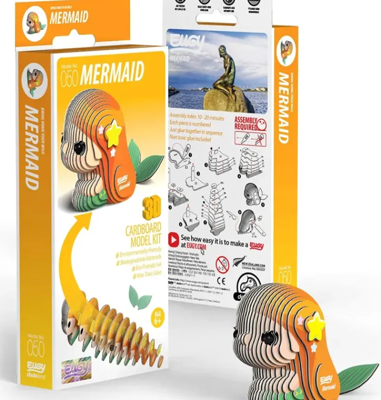 EUGY - Mermaid 3D Puzzle