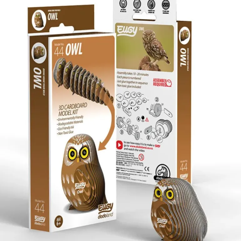 EUGY - Owl 3D Puzzle