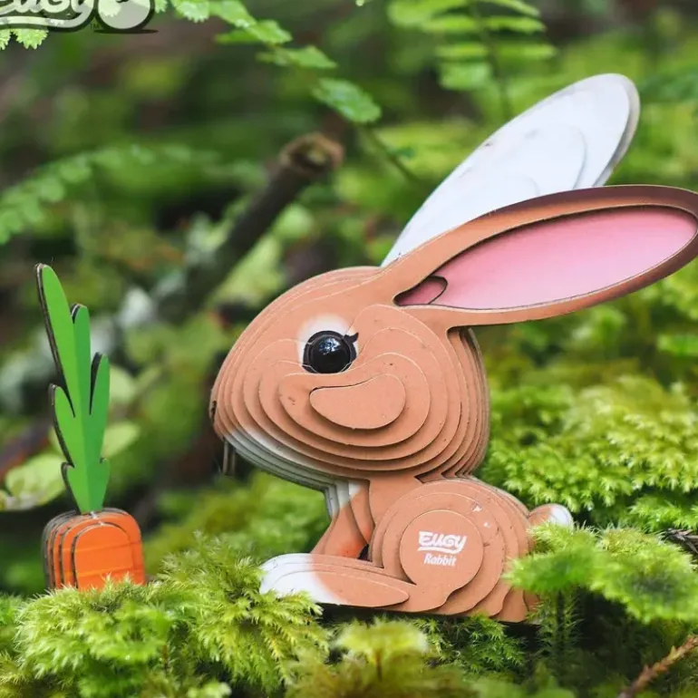 EUGY - Rabbit 3D Puzzle