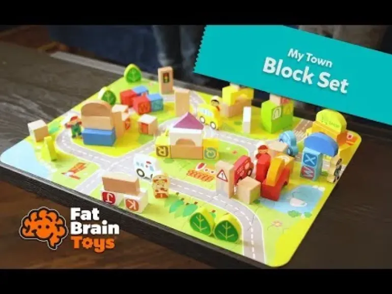 Fat Brain - My Town Block Set