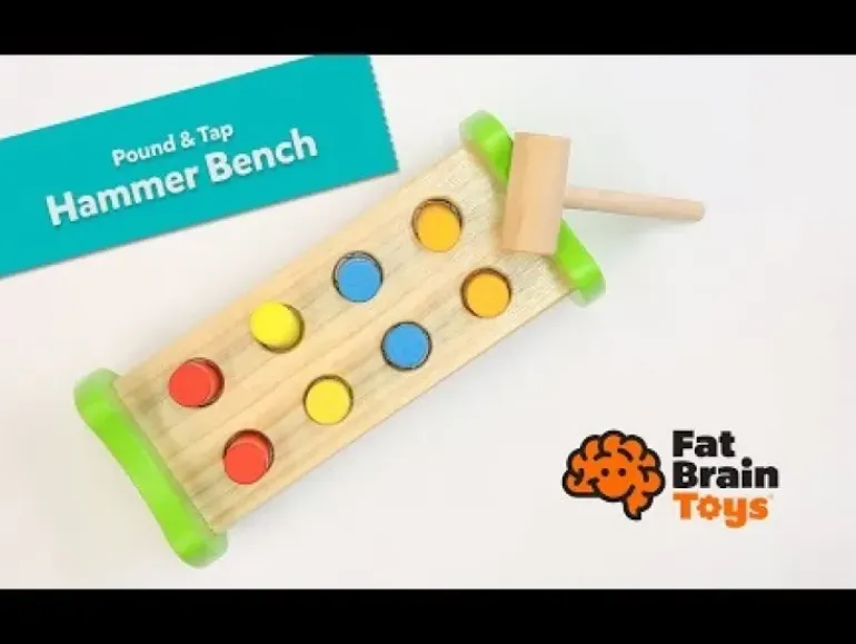 Fat Brain - Pound & Tap Hammer Bench