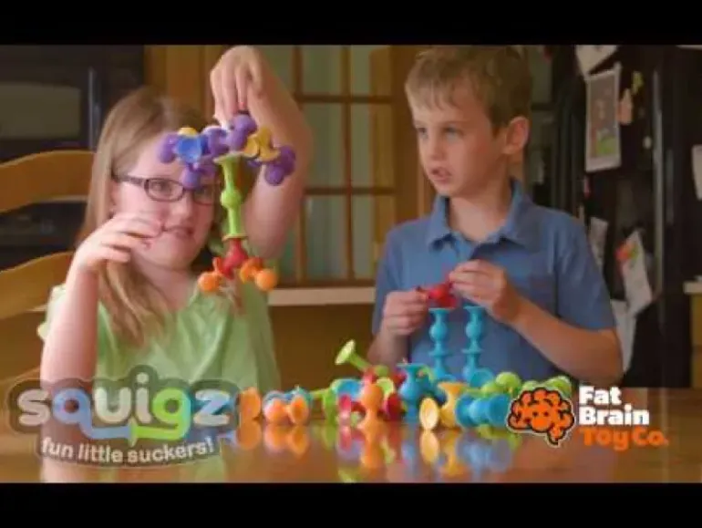 Fat Brain - Squigz 50pcs Deluxe Set