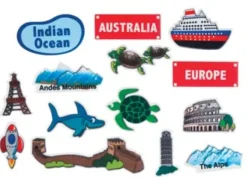 Felt Creations - Felt World Map